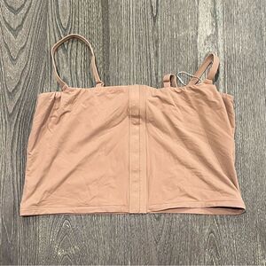 NWT Skims Fits Everybody Adaptive Cami Crop Top Front Hook and Eye Sienna 3X